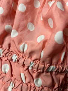 Cute Polka Dot Crop Top