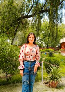 Flower Print Top
