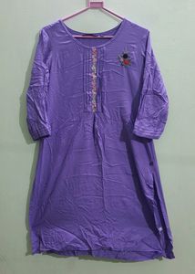 LAVENDER KURTI- AAVASA