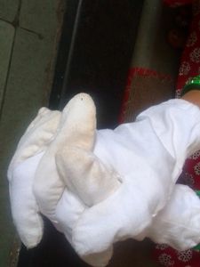 White Cotton Hand Gloves