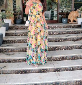 Off Shoulder Maxi Dress