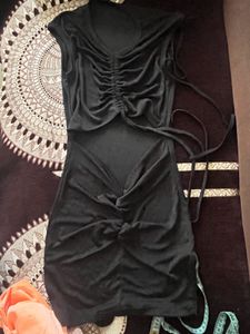 Black Cut Out Dress