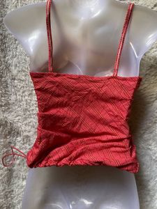 Y2K  Plaid Cami Top