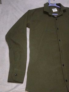 Zara Olive Green Shirt
