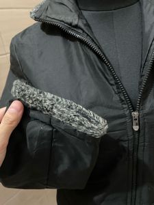 y2k vintage  fitted crop black jacket