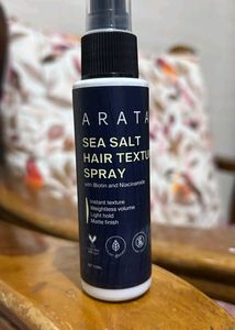 Sealed Packed Arata Sea Salt Hair Texture Spray