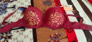 persian red 33c size padded bra