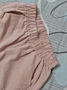 Pink Wide Leg Pants