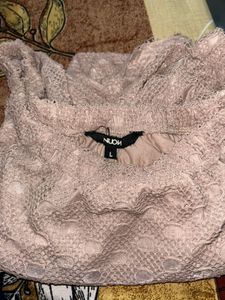 Off-Shoulder Lace Top