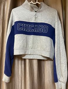 Chicago Cropped Sweatshirt