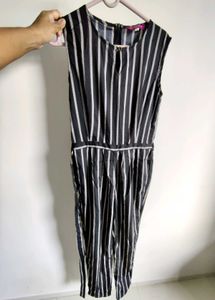 Striped Jumpsuit