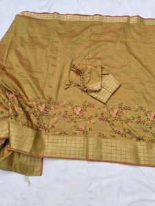 Heavy Embroidery Saree