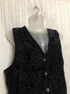 Black Formal Waistcoat