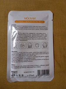 Mooyam pack of 3 sheet masks