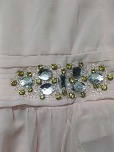 Blush Pink High-Low Dress