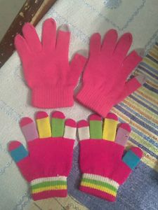 2 Sets Of Gloves ..
