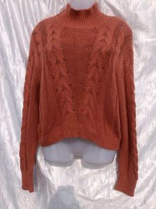 Aeropostale Cozy Cable Knit Sweater 🧡