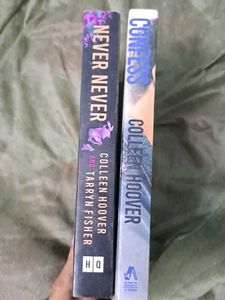 Colleen Hoover Combo( Never Neve R, Confess)