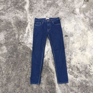 Classic Dark Wash Denim Jeans