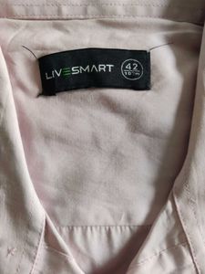 Live Smart Light Pink Shirt