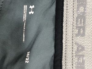 under armour navy blue track pant
