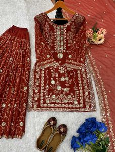 New Standard Beautiful Pakistani Garara Dress Inpo