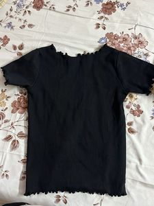 Black and White Ribbed top COMBO