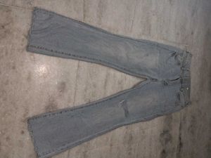 Bootcut Light Blue Ripped Women Jeans