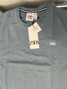 Zara Blue T-Shirt M &amp;L SIZE