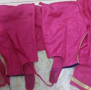 Partywear Frock suit &amp; Net Duppata For Lil Doll