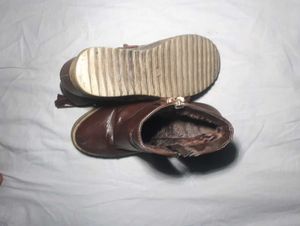 Brown Leather Boots