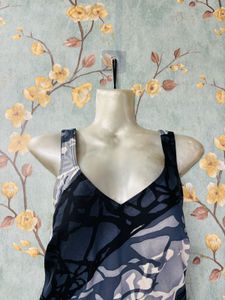 Women Abstract Print Swimsuit