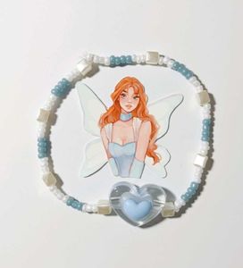 Beaded Heart Bracelet