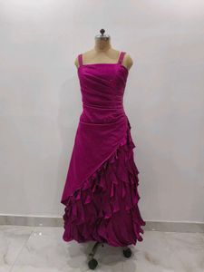 Purple gown