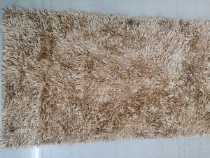 Golden Cozy Shag Rug