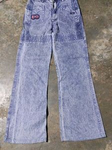 Trending Straight Denim Jeans .