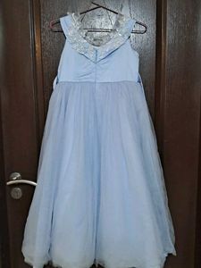 Elegant Blue Party Gawn