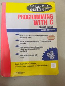 Schaum’s Outline – Programming with C(2nd Edition)