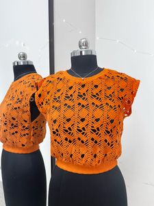 Zara Orange Top