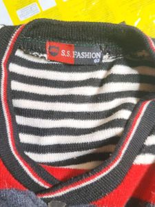 Striped Knit Dress for women.