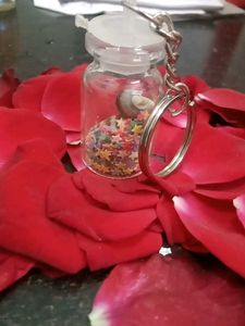 Bottle Charm Keychain