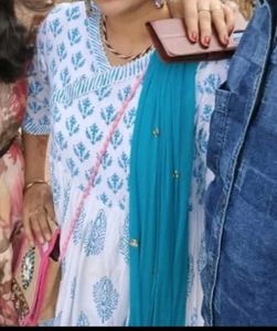 Angrakha Pattern Kurta 💙