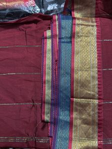 Cotton Blend Saree