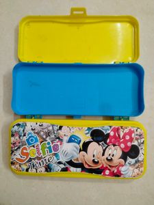 Plastic Kids Pencil Box, For School