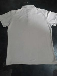 Casual White Polo T-Shirt