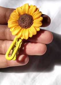 Sunflower Hair Clip