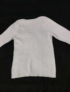 Gray Long Sleeve Winter top/sweater for women