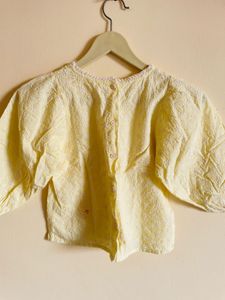Cute Yellow Blouse