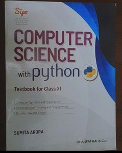 Computer Science Text Books Class 11