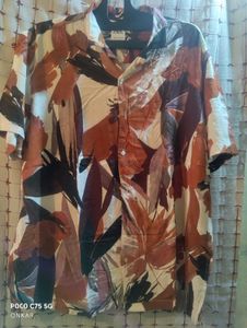 Zara Floral Print Shirt